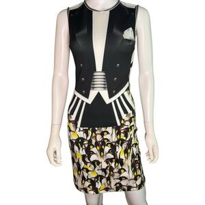 Clover Canyon Penguin Graphic Dress